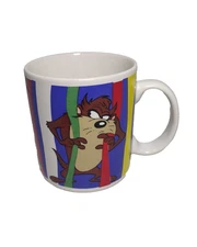 VTG Looney Tunes Coffee Mug Bugs Bunny, Taz, Sylvester, Tweedy 90's Warner Bros