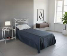 Testata Letto Singolo Rosa Anna Ferro Battuto Moderno Aessegi Italy