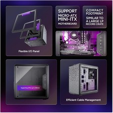 MasterBox Q300L Micro-ATX PC Case with Magnetic Dust Filters