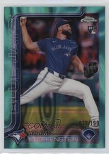 2025 Topps Chrome Aqua Lava Refractor 22/199 Adam Kloffenstein #47 1pr3