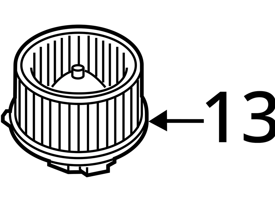 Motor soplador KIA FORTE 14 15 16 17 18 Foto 4 de 4