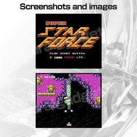 Star Force (Mega Force) & Super Star Force Nintendo Famicom / FC [Japanese NES]