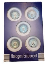 AHG Wachsmuth & Krogmann Halogen Einbauleuchte Set Weiß Rund