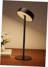 Cordless Lamp, Outdoor Waterproof, Dimmable Touch Control 3 Color 1 Pack Black