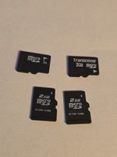 Lot Of 4 2gb Micro sd Memory Cards