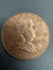 1963-D Franklin Half Dollar Circulated Silver 50c Coin Collectible #3685