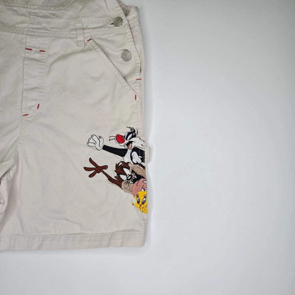 Mono vintage Looney Tunes niños talla 12 jóvenes niños color caqui tostado de colección Foto 3 de 4