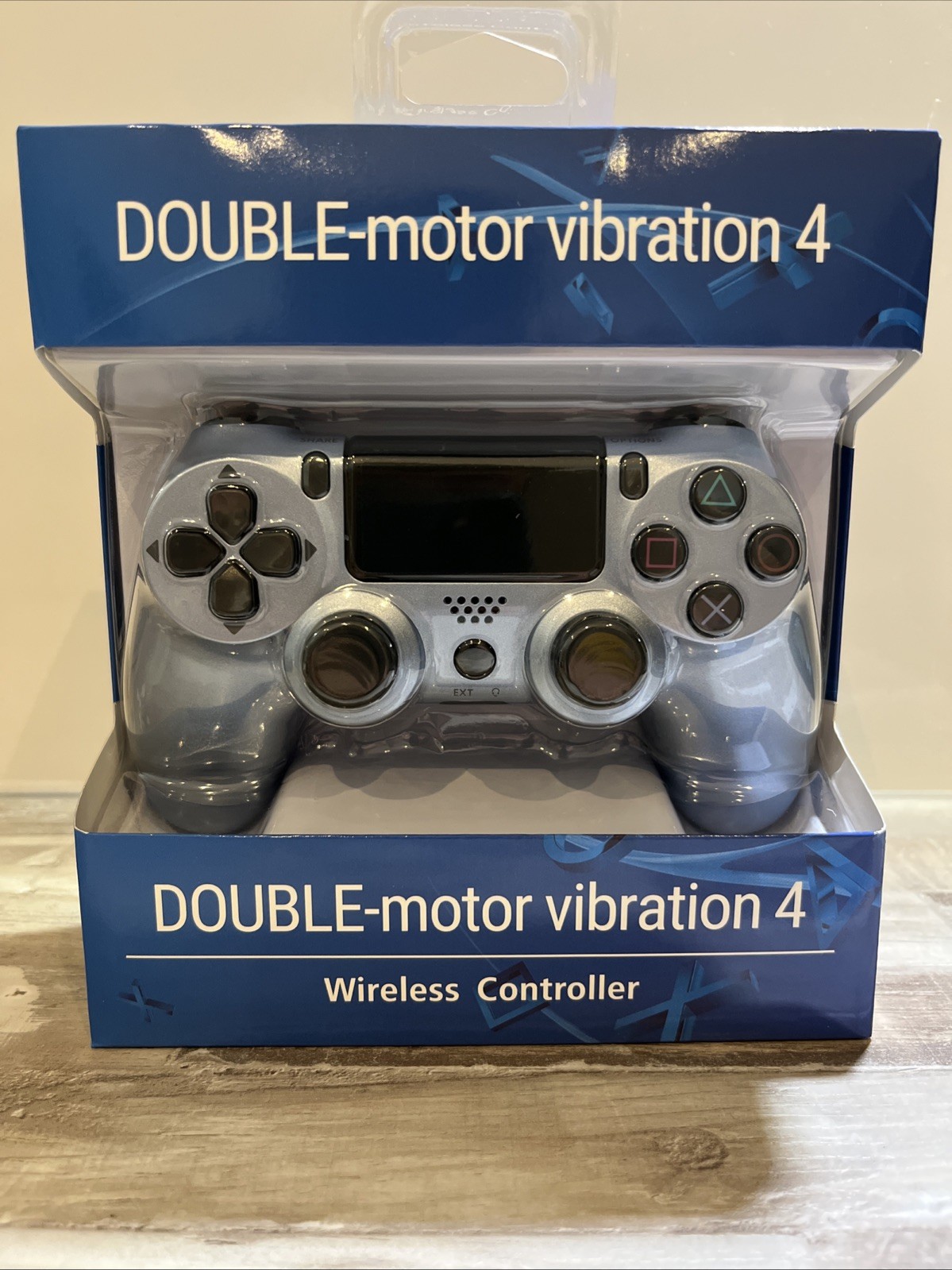 Manette Générique Ps4 Bleu Titanium