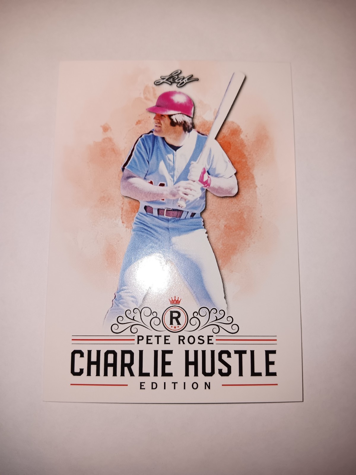 2020 Leaf Pete Rose Charlie Hustle Edition #7 Pete Rose - Cincinnati Reds