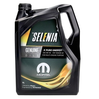 Original Motoröl Petronas Selenia K Pure Energy SAE 5W-40 FIAT 9.55535-S2 5 L