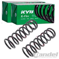 2X KYB K-FLEX Fahrwerksfedern Hinten Passend FÜR Links+Rechts