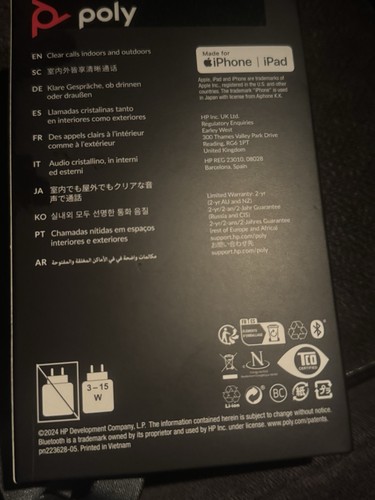 Poly Voyager Legend 30 Headset (newest 2025 version) - 第 2/2 張圖片