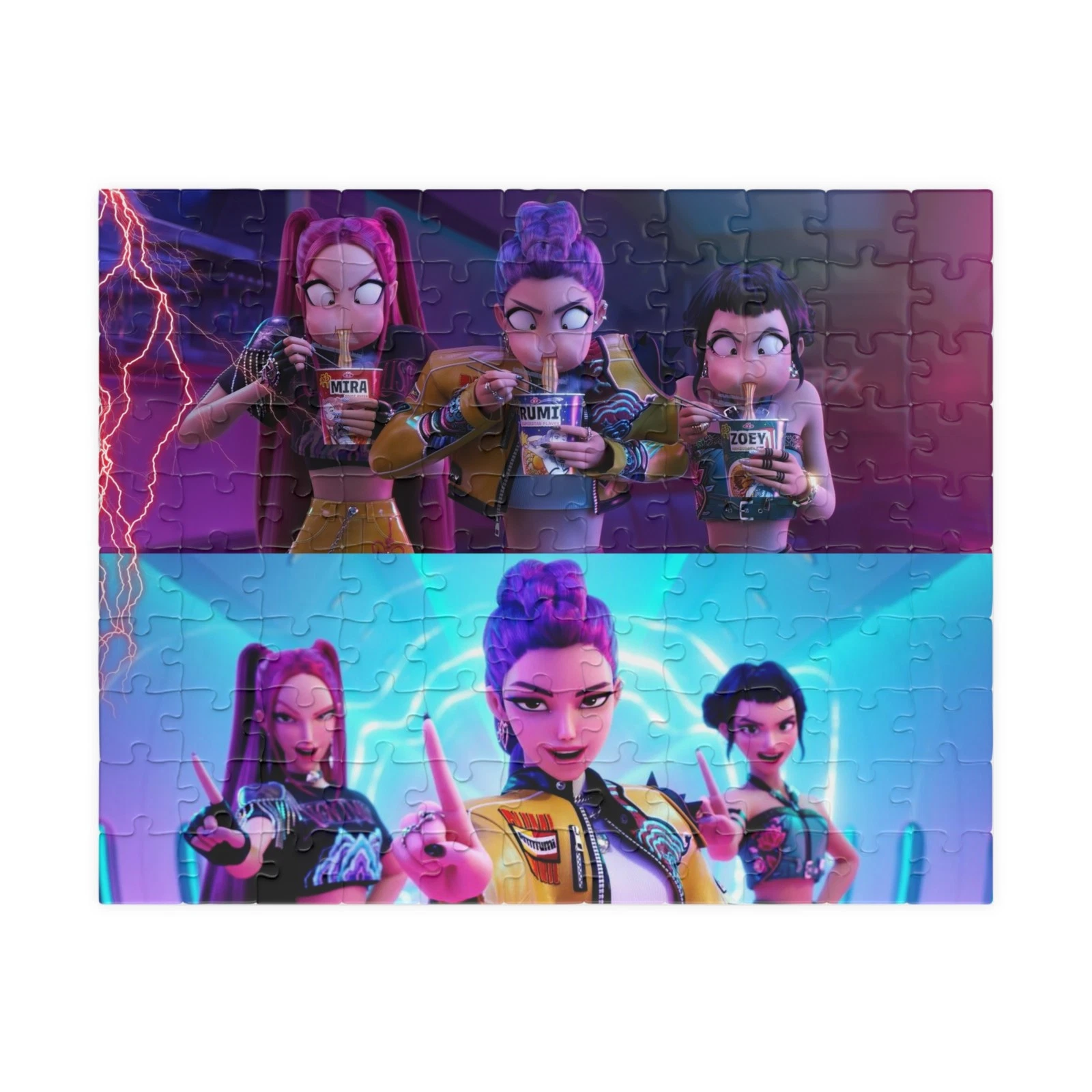 Kpop Demon Hunters Jigsaw Puzzle for Kids Children's Gift