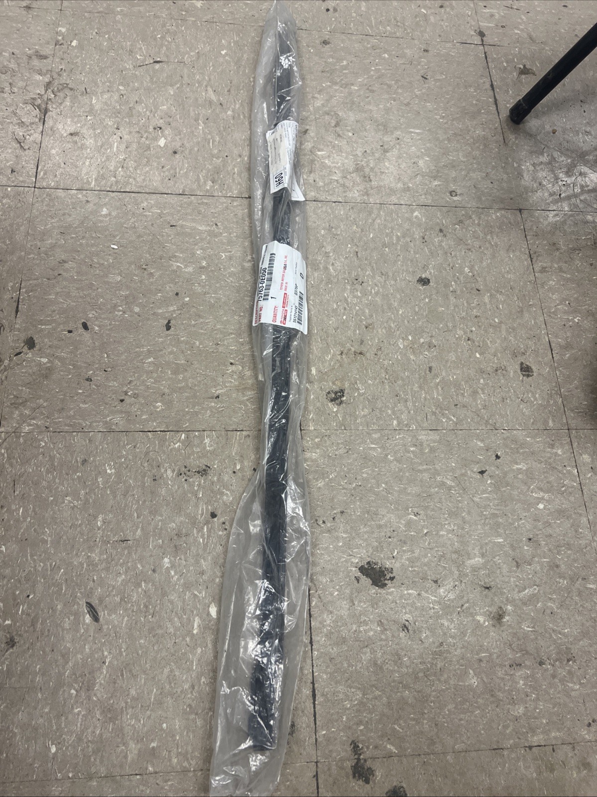 75763-0e050 2020-2023 Toyota Highlander Rear Right Door Window Frame Molding OEM