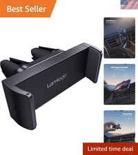 Car Vent Phone Mount- Universal Stand Hands Free Cradle- Air Vent Clip Holder