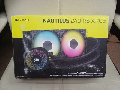 CORSAIR Nautilus 240 RS ARGB Liquid CPU Cooler Black  CW-9060092-WW