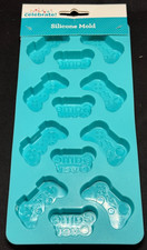 Silicone Mold - Video Game Controllers - Game Over - 12 Mold Tray - Teal