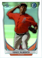 2014 Bowman Chrome Prospects Refractors #BCP93 Yency Almonte/500 - BB