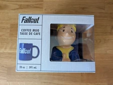 Fallout Vault Boy 3D Coffee Mug 20 oz Just Funky Ceramic Cup Bethesda