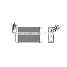 Wärmetauscher Innenraumheizung Aluminium passend für VW Golf IV Jetta II