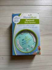 Wusic Deluxe Womb Music Belly Speaker  Controller complete Set.NIB New
