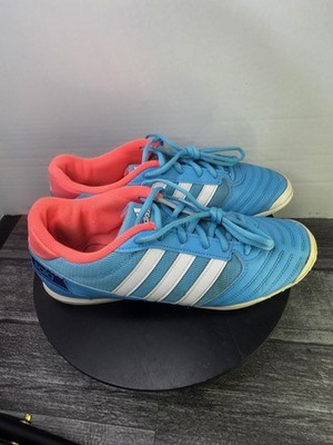 Size 9.5 - adidas Super Sala Blue Mens