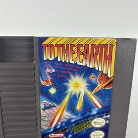 To The Earth Nintendo Entertainment System NES Authentic Tested PAL Cartridge