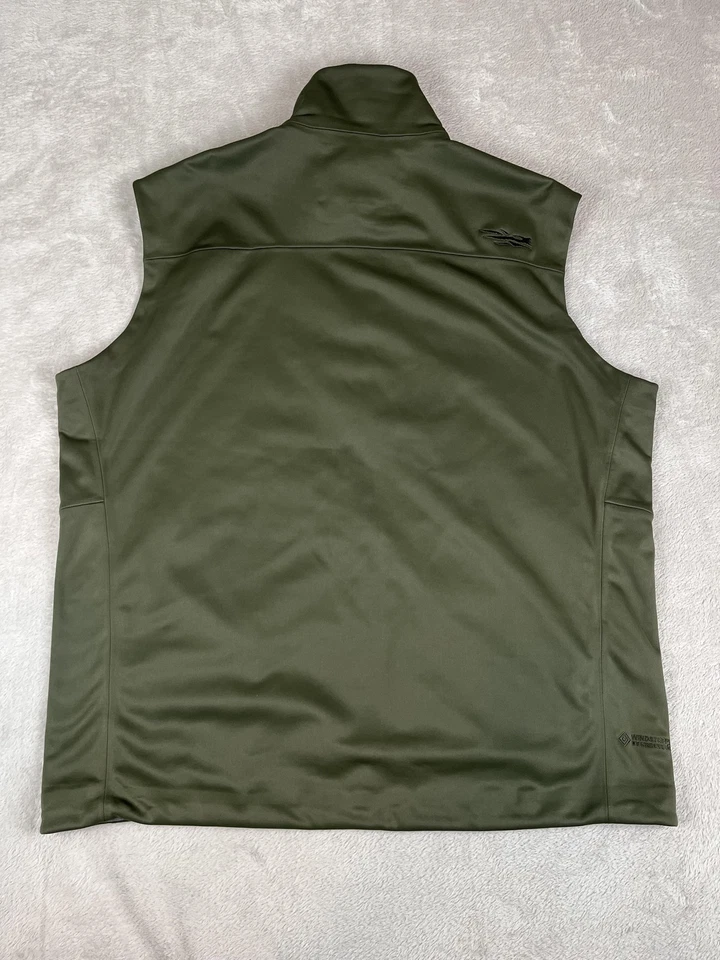 Sitka Jetstream Vest Mens XL Deep Lichen Softshell Outdoor Hunting Jacket New - Image 3 of 4