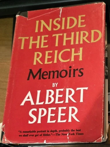 Inside the Third Reich Memoirs by Albert Speer 1970 1st Printing Signed By ? - product listing photo