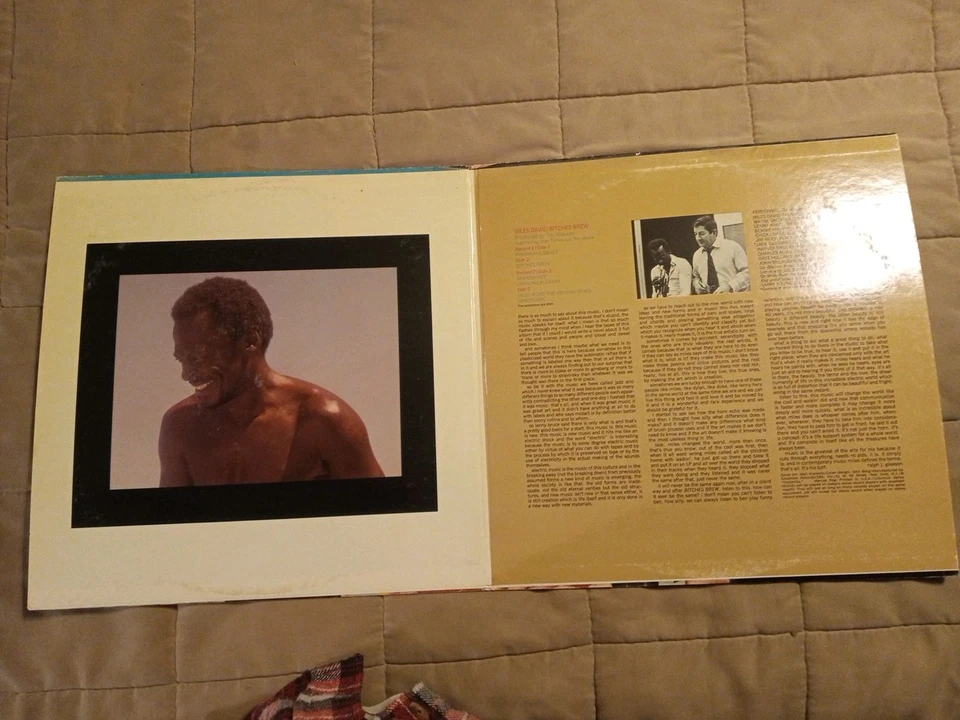 Miles Davis/Bitches Brew Vinyl (2 Record Set) - Image 3 of 4