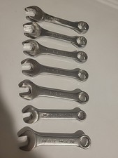 Blue Hawk Stuby Wrench Set 7 Wrenches 3/4 -7/16