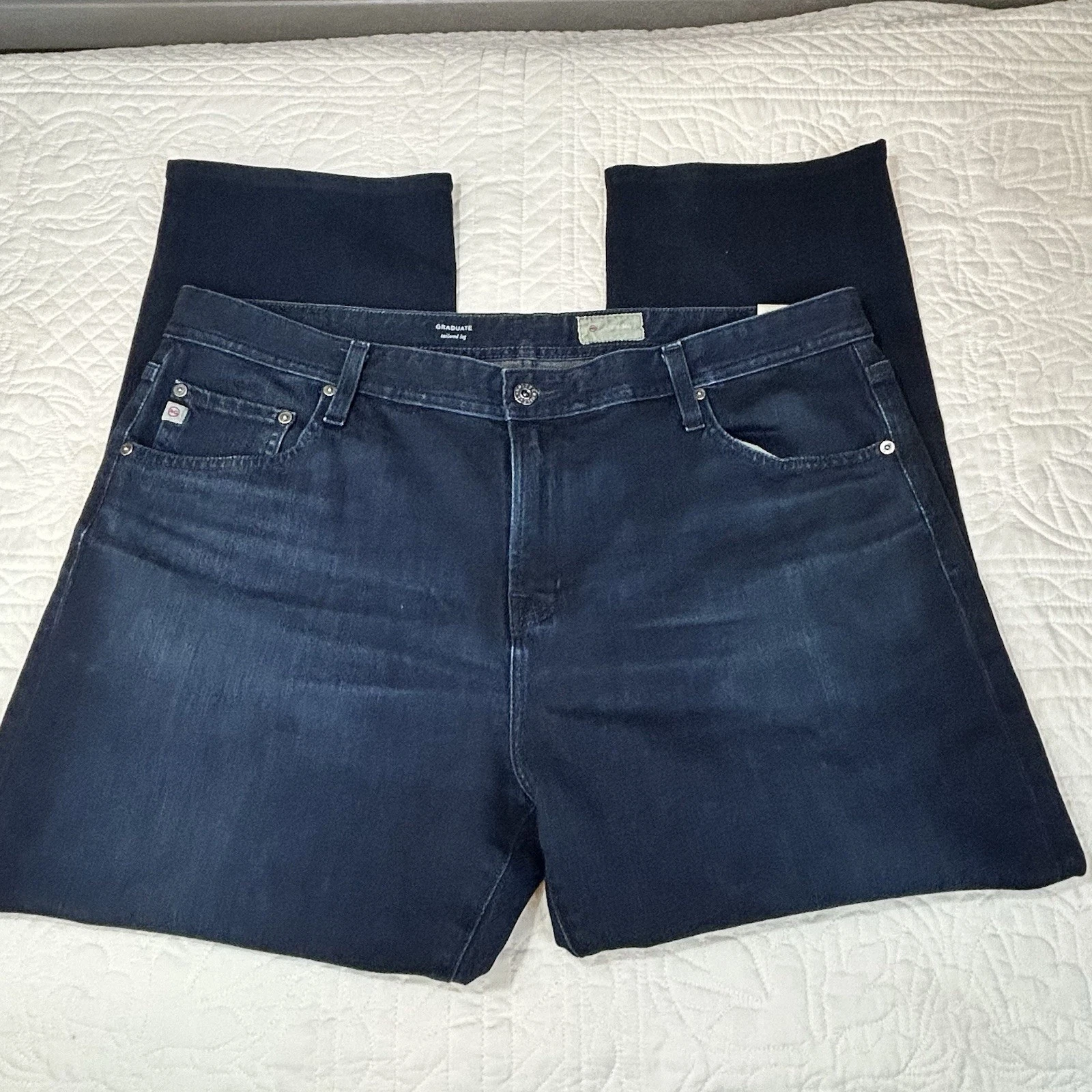 AG Adriano Goldschmied Pants Graduate SUD Tailored Leg Blue Men’s Size 40x32