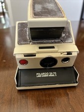 Polaroid SX-70 Model 2 Folding Instant Land Camera W/ Case AS-IS