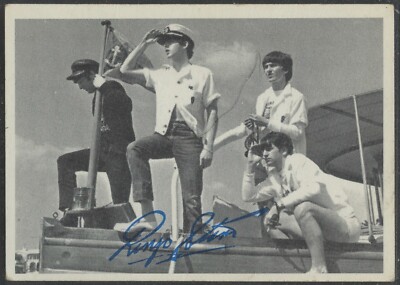 1964 Topps Beatles Black & White # 131 Ringo Starr