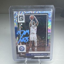 2022-23 Donruss Optic Scope De'Anthony Melton 023/249 In Person Signed Autograph