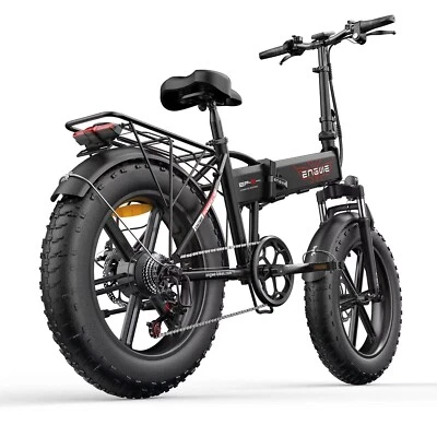250W ENGWE Bicicletta elettrica pieghevole fat bike E-Bike 25km/h bici elettrica