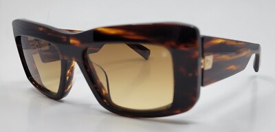 Balmain Envie Sunglasses BPS-140B Tortoise & Gold with Brown  display picture 1