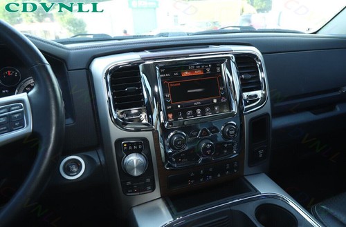 Cubierta de navegación GPS cromada brillante para Dodge Ram 1500 2011-2018 marco decoración moldura - Imagen 6 de 8