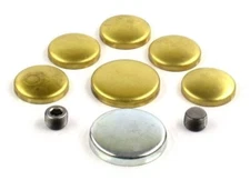 BRASS Expansion Freeze+Pipe Plugs Kit for 1965-1996 Ford 240 300 6-cylinder