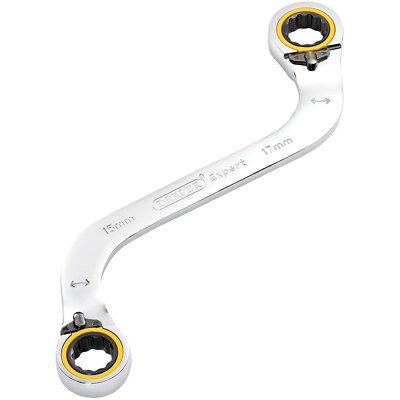 Draper Expert 03945 HI-TORQ  2-Ring R. S-Shape Spanner 15x17mm