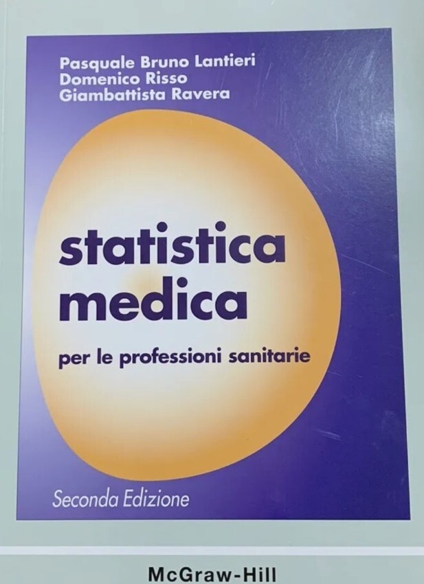 Statistica medica - Seconda Edizione, di  Lantieri Risso McGraw-Hill Education