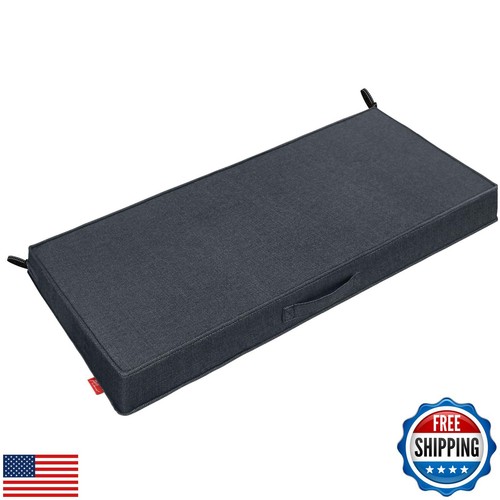 Pcinfuns Outdoor Bench Cushions 42 x 18 Inch Water-Resistant Chair Cushion fo