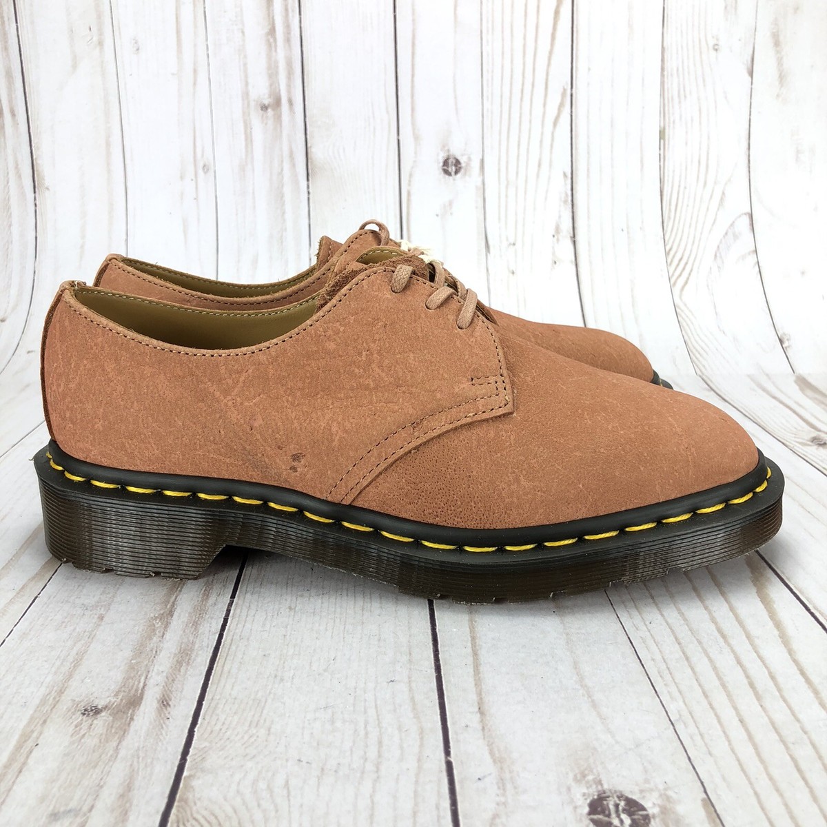 Dr Martens 1461 Shoes C E Stead Leather Oxford Made In 