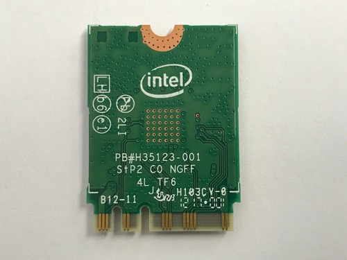 HP 860883-001 Dual Band Wireless-AC 7265 7265NGW abgn+ac BT 4.0 NGFF - Foto 2 di 2