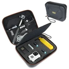 USA GEAR GoPro Hero Case Waterproof EVA Foam Case- Lightweight, Customizable