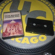 Iron Maiden - Powerslave ultra rare cassette Venezuela Rodven 1984
