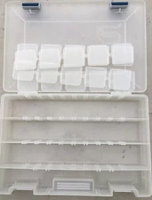 Plano ProLatch StowAway Storage Utility Box with 4-24 Adj. Compartments USA Made