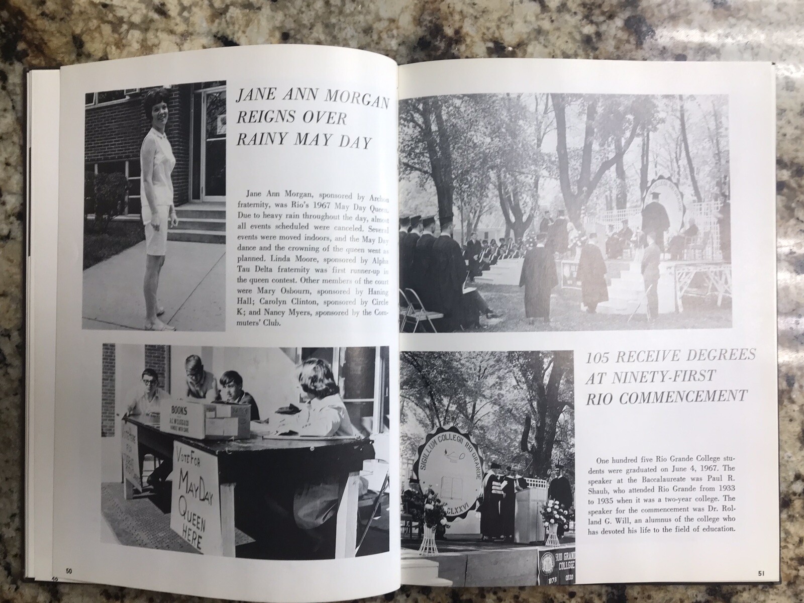 1967 Rio Grande College Yearbook The Grandion, Rio Grande College