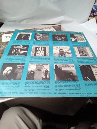 The Lettermen COLLEGE STANDARDS Vinyl Album CAPITOL RECORDS T-1829 - Picture 6 of 10