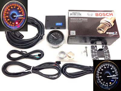 RSR Analogue 52mm Wideband Lambda Gauge + Bosch 4.9 LSU ALARM Wideband Gauge R